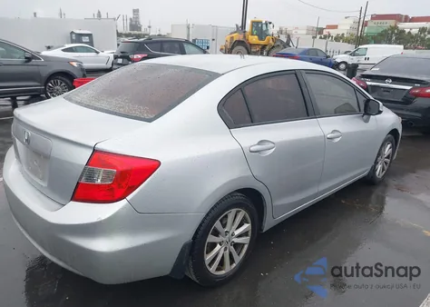 2012 Honda Civic Ex-L из США, поврежденный, VIN 2HGFB2F9XCH526174